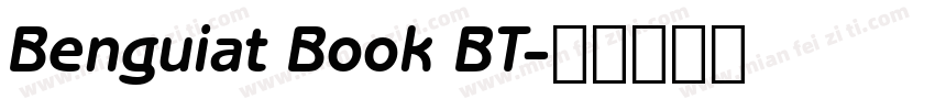 Benguiat Book BT字体转换